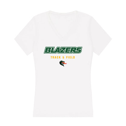 UAB - NCAA Women's Track & Field : Mya McDanal - Classic Shersey Women's V-Neck T-Shirt-0