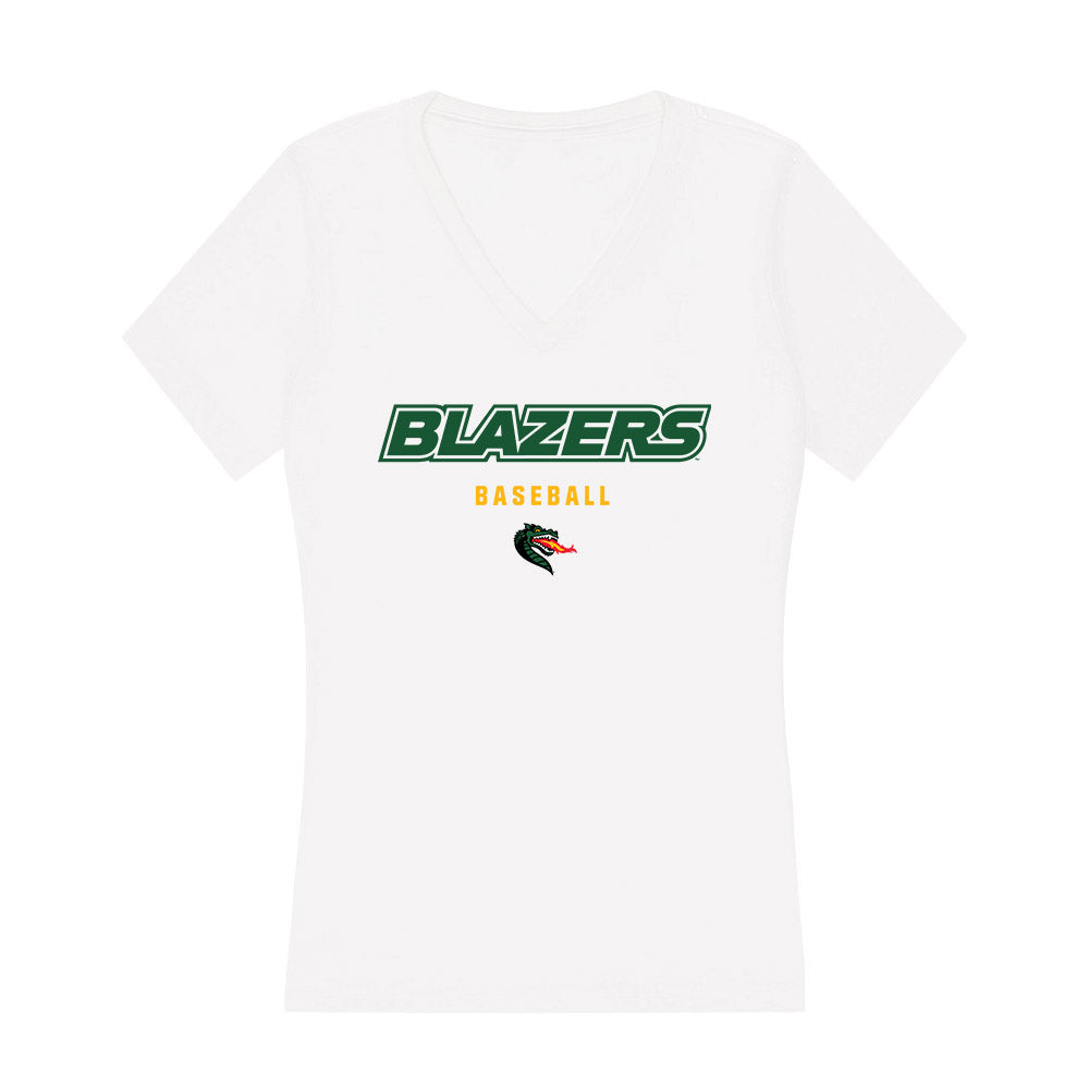 UAB - NCAA Baseball : Carter Samuelson - Classic Shersey Women's V-Neck T-Shirt-0