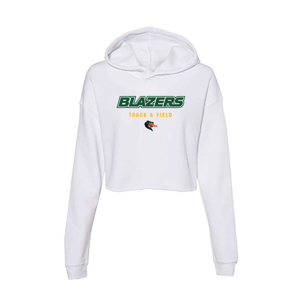 UAB - NCAA Women's Track & Field : Hannah Stevens - Classic Shersey Women's Crop Fleece Hoodie-0
