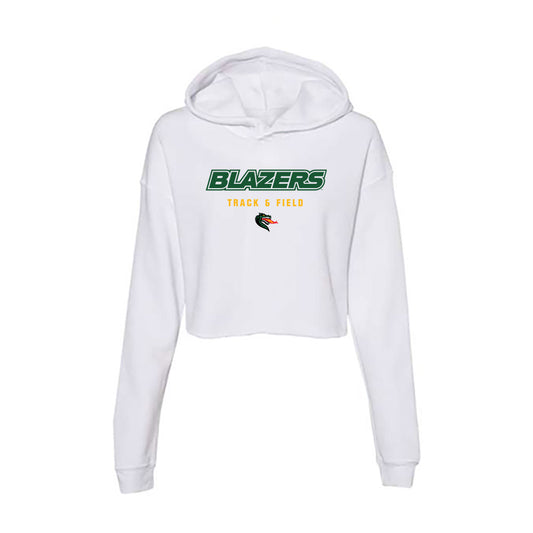 UAB - NCAA Women's Track & Field : Hannah Stevens - Classic Shersey Women's Crop Fleece Hoodie-0