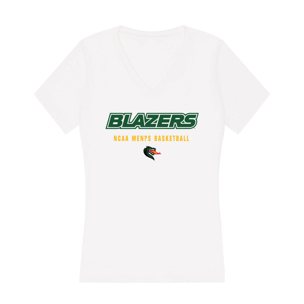 UAB - NCAA Men's Basketball : Alejandro Vasquez - Classic Shersey Women's V-Neck T-Shirt-0