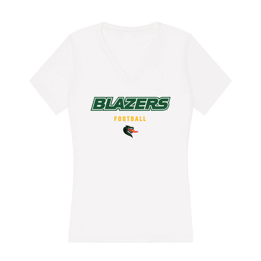 UAB - NCAA Football : JQuan Mason - Classic Shersey Women's V-Neck T-Shirt-0