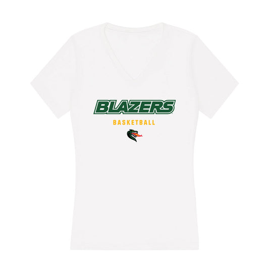 UAB - NCAA Women's Basketball : Nya Burns - Classic Shersey Women's V-Neck T-Shirt-0