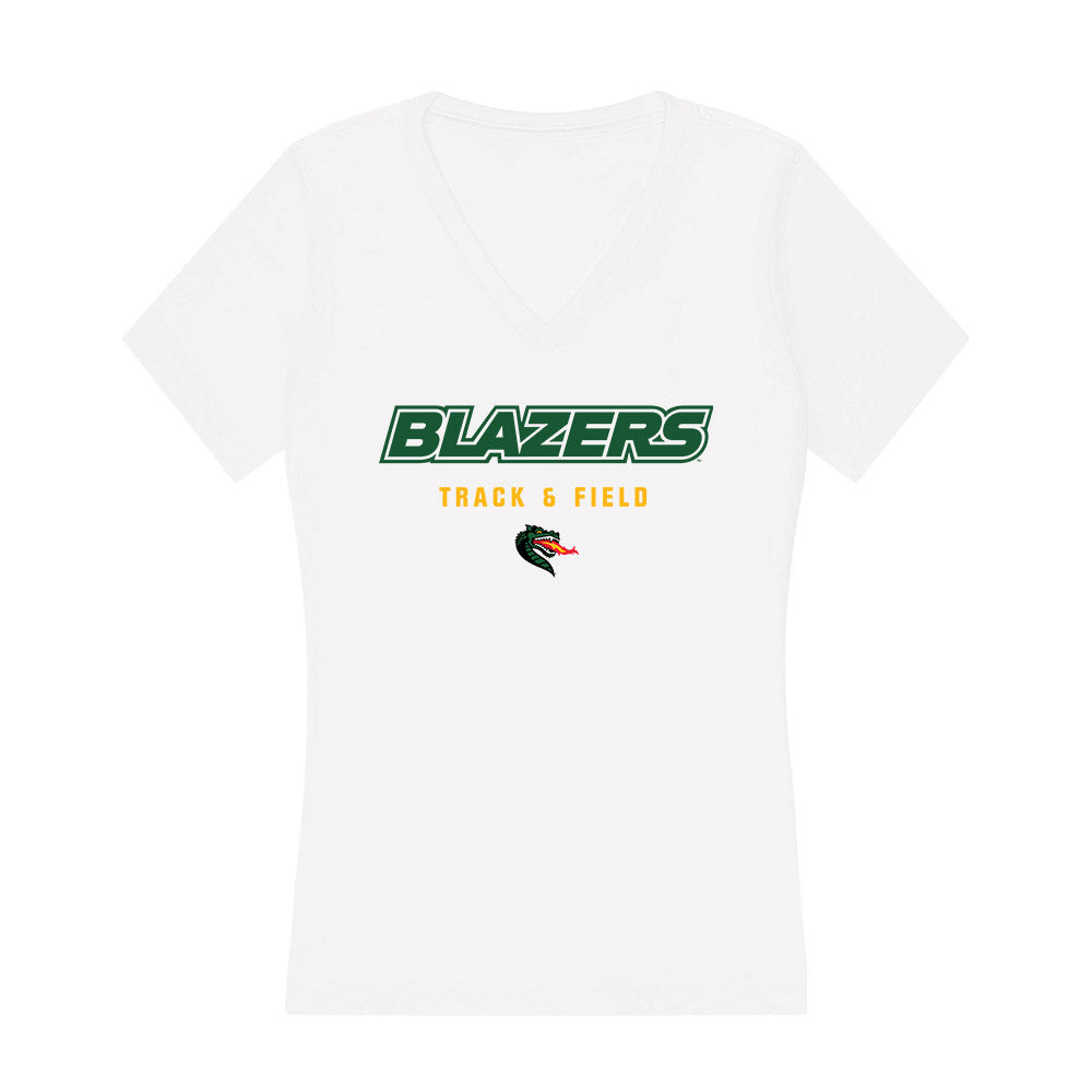 UAB - NCAA Women's Track & Field : Annika Huff - Classic Shersey Women's V-Neck T-Shirt-0