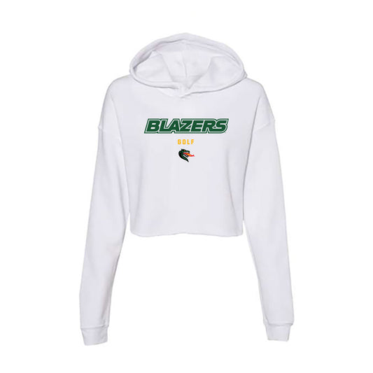 UAB - NCAA Women's Golf : ceci lococo - Classic Shersey Women's Crop Fleece Hoodie-0