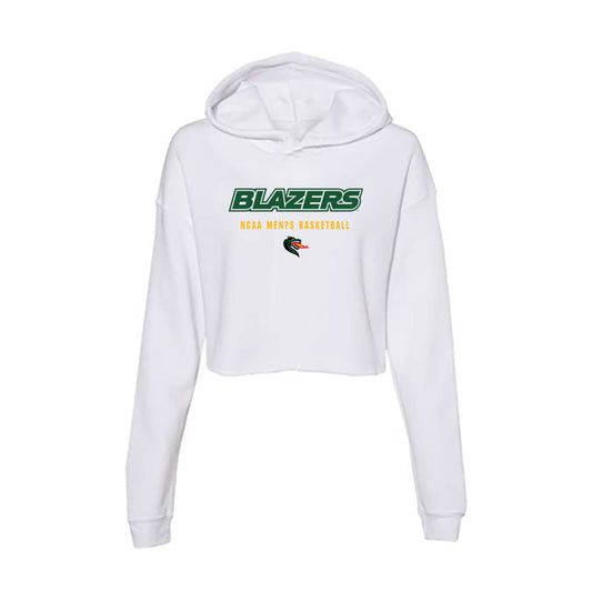 UAB - NCAA Men's Basketball : Alejandro Vasquez - Classic Shersey Women's Crop Fleece Hoodie-0