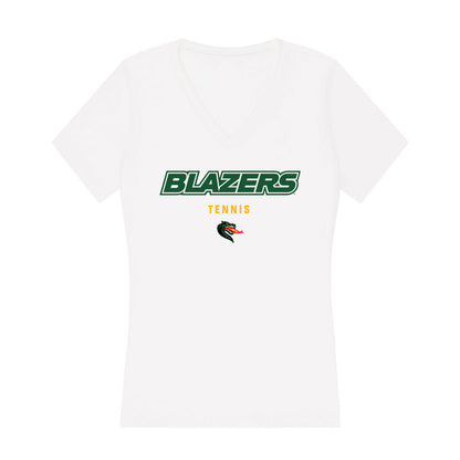 UAB - NCAA Women's Tennis : Paula Baird - Classic Shersey Women's V-Neck T-Shirt-0