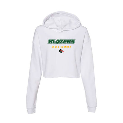 UAB - NCAA Women's Cross Country : Katie Keur - Classic Shersey Women's Crop Fleece Hoodie-0