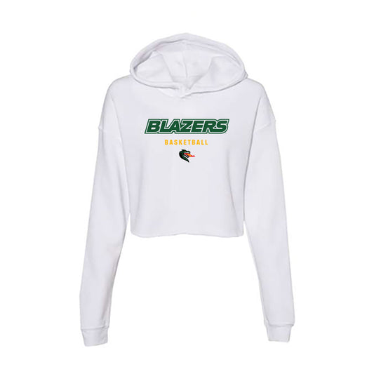 UAB - NCAA Women's Basketball : Nya Burns - Classic Shersey Women's Crop Fleece Hooded Sweatshirt-0