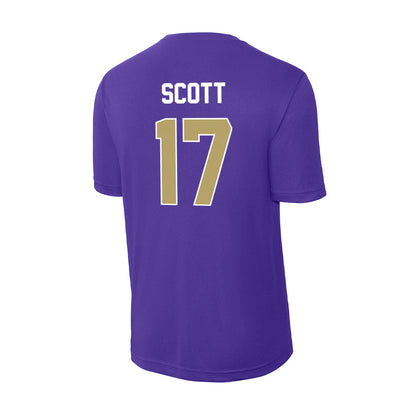 JMU - NCAA Football : Michael Scott - Activewear T-Shirt-1