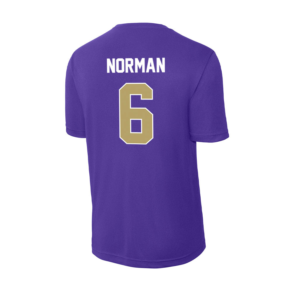 JMU - NCAA Women's Volleyball : Addie Norman - Activewear T-Shirt-1