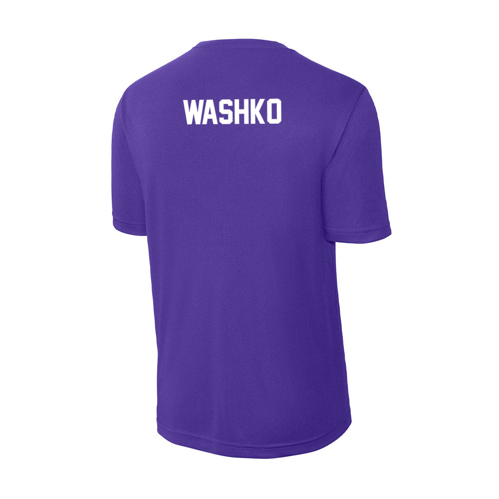 JMU - NCAA Cheerleading : Mary Washko - Classic Shersey Activewear T-Shirt-1