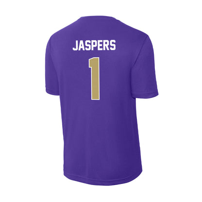 JMU - NCAA Men's Soccer : Erik Jaspers - Activewear T-Shirt-1