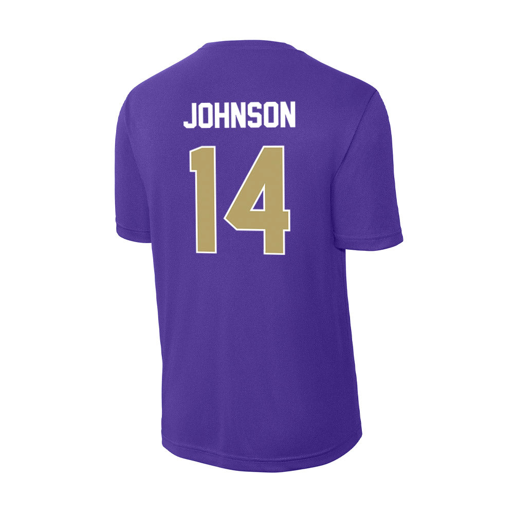 JMU - NCAA Softball : Taylor Johnson - Activewear T-Shirt-1