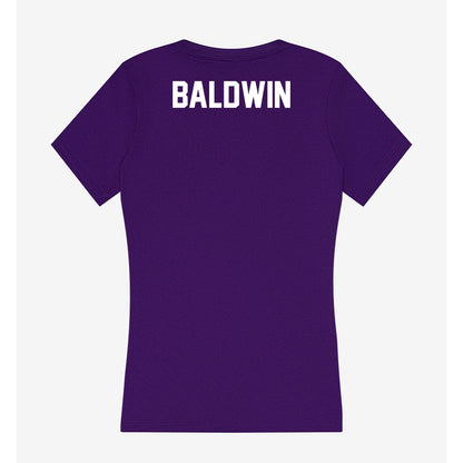 JMU - NCAA Cheerleading : Augusta Baldwin - Classic Shersey Women's V-Neck T-Shirt-1