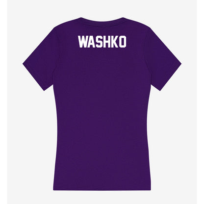JMU - NCAA Cheerleading : Mary Washko - Classic Shersey Women's V-Neck T-Shirt-1