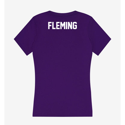 JMU - NCAA Cheerleading : Dominic Fleming - Classic Shersey Women's V-Neck T-Shirt-1