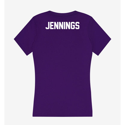 JMU - NCAA Cheerleading : Hailey Jennings - Classic Shersey Women's V-Neck T-Shirt-1