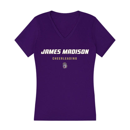 JMU - NCAA Cheerleading : Macie Zazzaretti - Classic Shersey Women's V-Neck T-Shirt-0