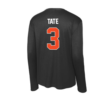 Campbell - NCAA Football : Barry Tate - Activewear Long Sleeve T-Shirt-1