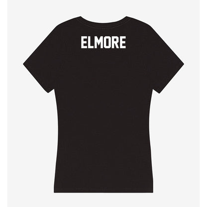 Campbell - NCAA Cheerleading : Angel Elmore - Women's V-Neck T-Shirt-1