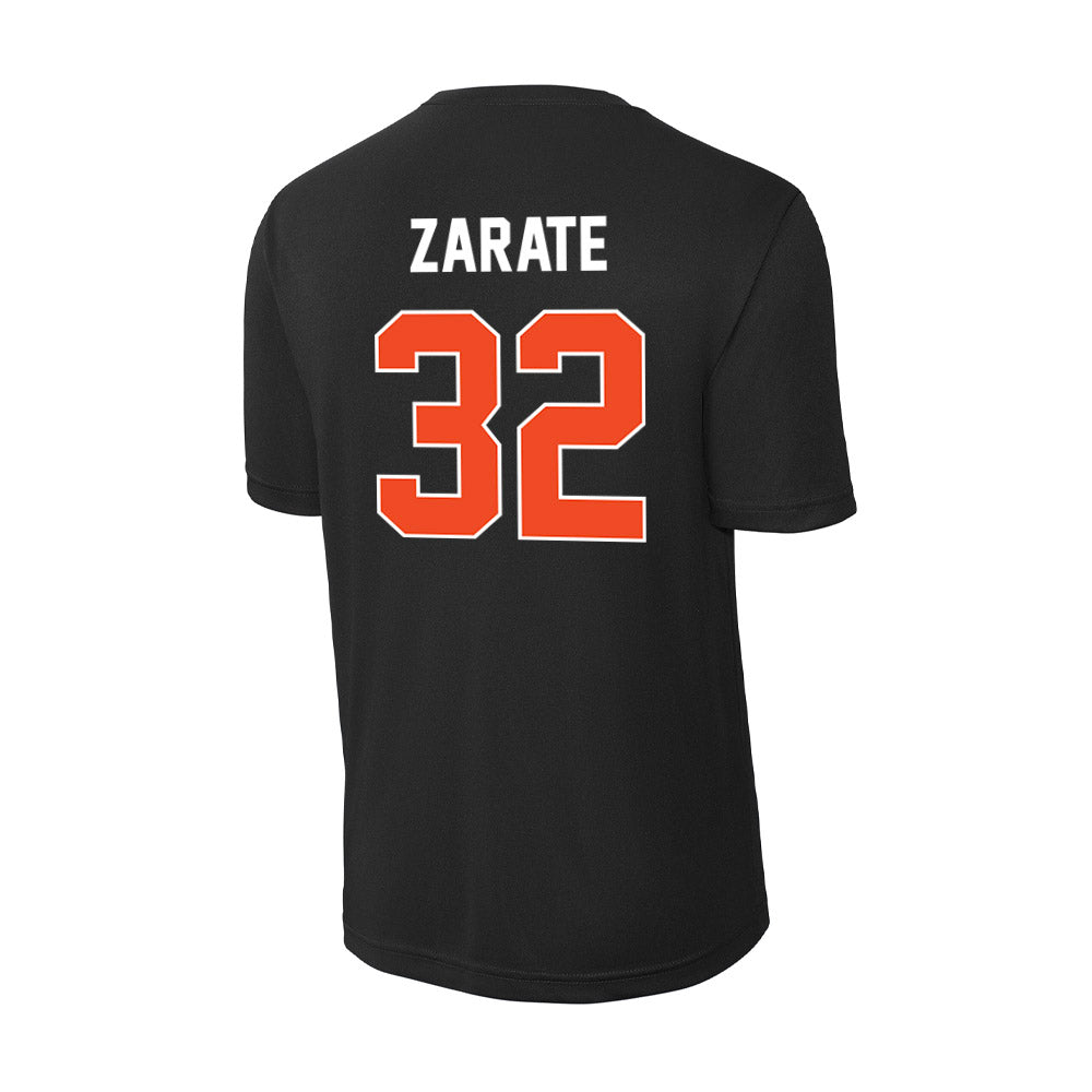 Campbell - NCAA Men's Soccer : Gabe Zarate - Activewear T-Shirt-1