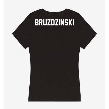 Campbell - NCAA Cheerleading : Emily Bruzdzinski - Women's V-Neck T-Shirt-1