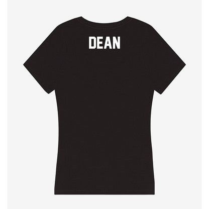 Campbell - NCAA Cheerleading : Jordan Dean - Women's V-Neck T-Shirt-1