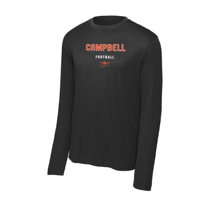 Campbell - NCAA Football : Kareem Williams - Activewear Long Sleeve T-Shirt-0