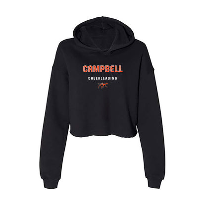Campbell - NCAA Cheerleading : Lila Biasi - Women's Crop Fleece Hooded Sweatshirt-0