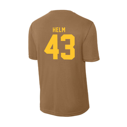 Wyoming - NCAA Football : Gavyn Helm - Activewear T-Shirt-1