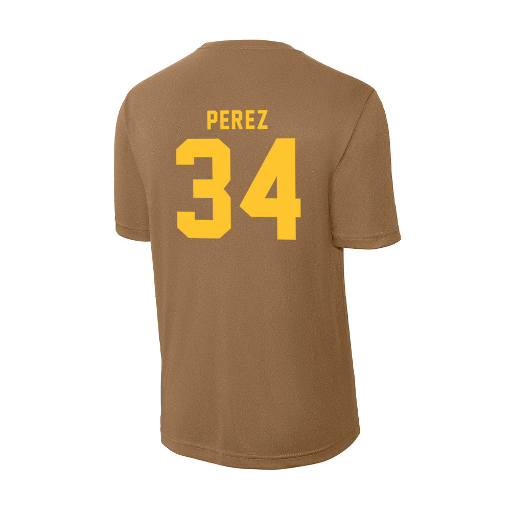 Wyoming - NCAA Football : Steven Perez - Activewear T-Shirt-1