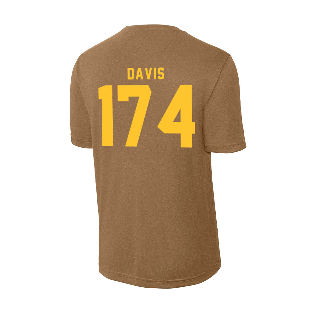 Wyoming - NCAA Wrestling : Riley Davis - Activewear T-Shirt-1