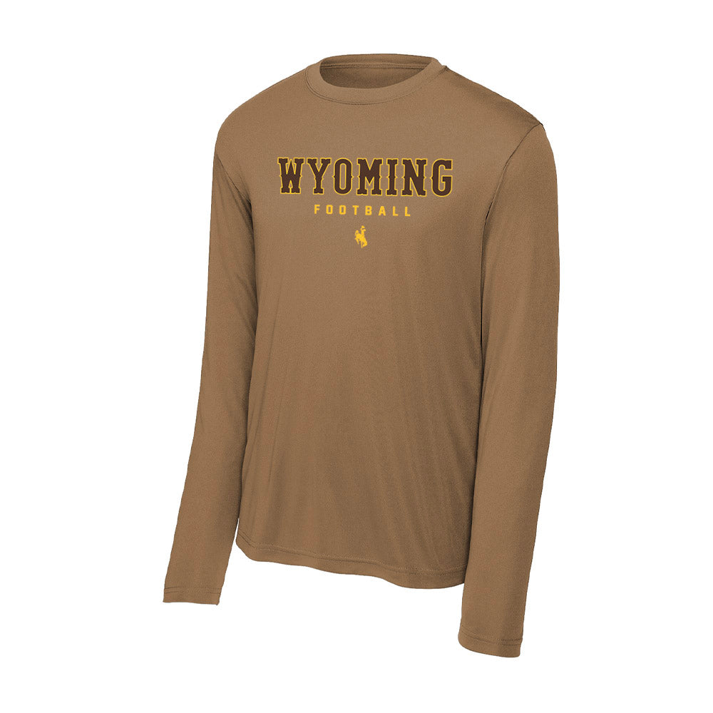 Wyoming - NCAA Football : Jonathan Pearcy - Classic Shersey Activewear Long Sleeve T-Shirt-0