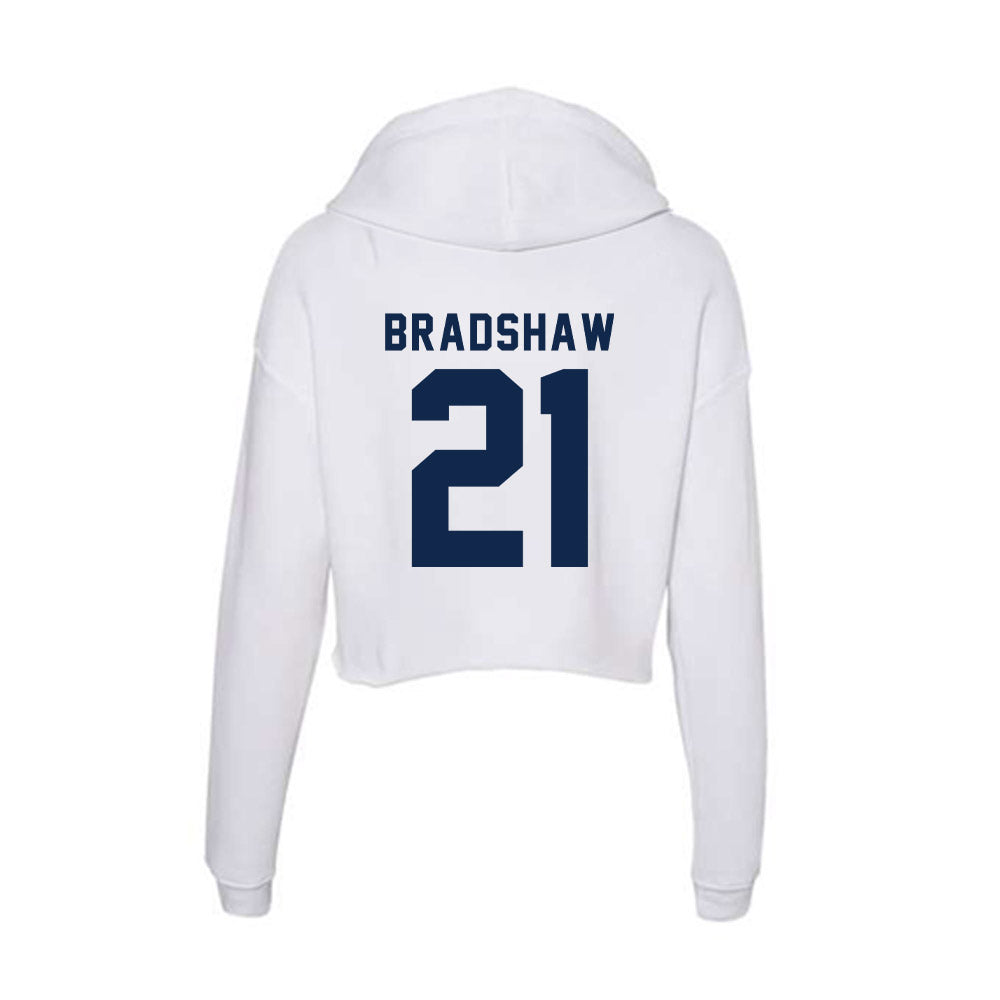 UCSD - NCAA Baseball : Bryan Bradshaw - Women's Crop Fleece Hoodie-1