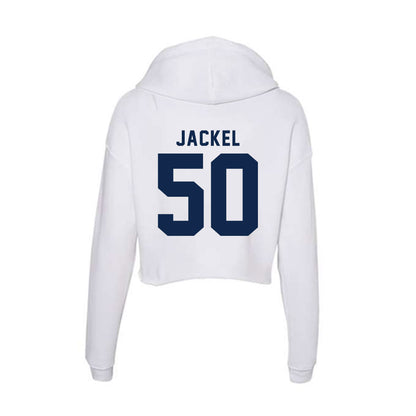 UCSD - NCAA Baseball : Branden Jackel - Women's Crop Fleece Hoodie-1
