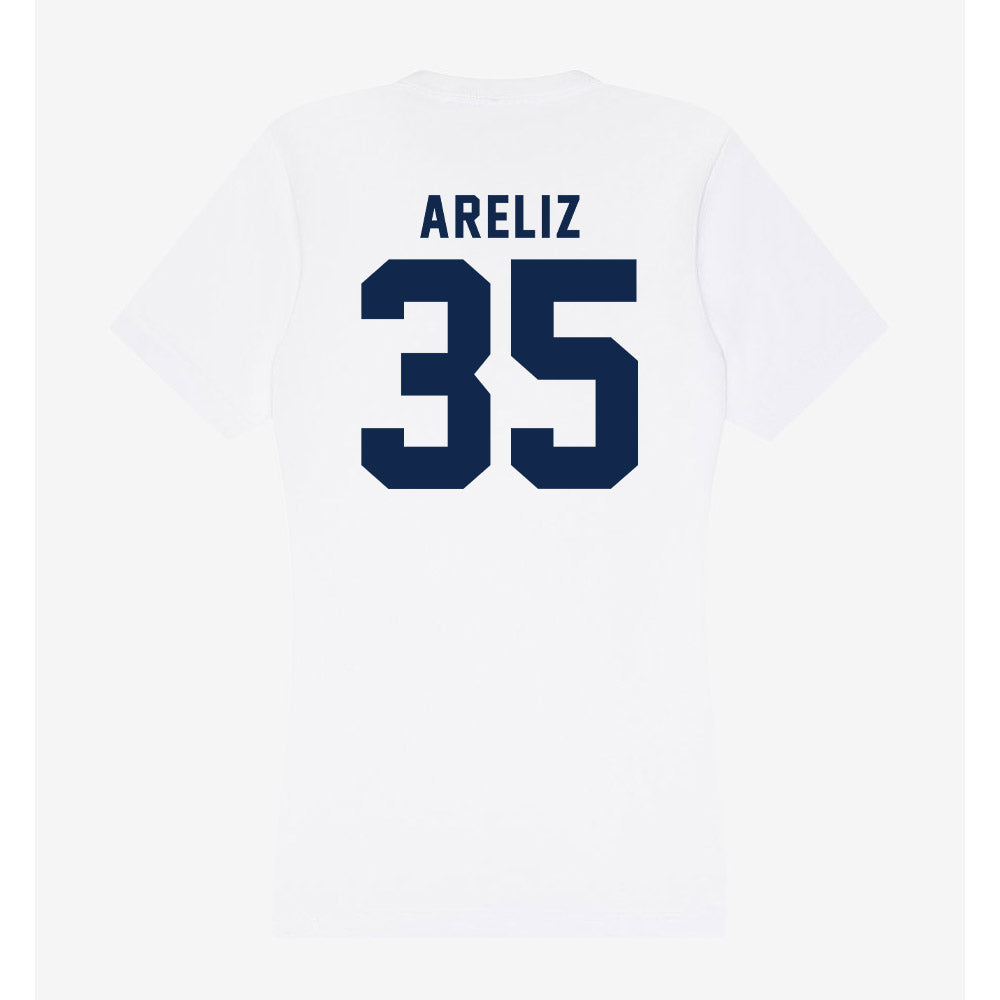 UCSD - NCAA Baseball : Julian Areliz - Women's V-Neck T-Shirt-1