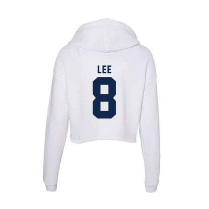 UCSD - NCAA Baseball : Jayden Lee - Women's Crop Fleece Hoodie-1
