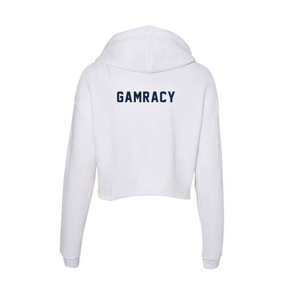 UCSD - NCAA Women's Tennis : Hana Gamracy - Women's Crop Fleece Hoodie-1