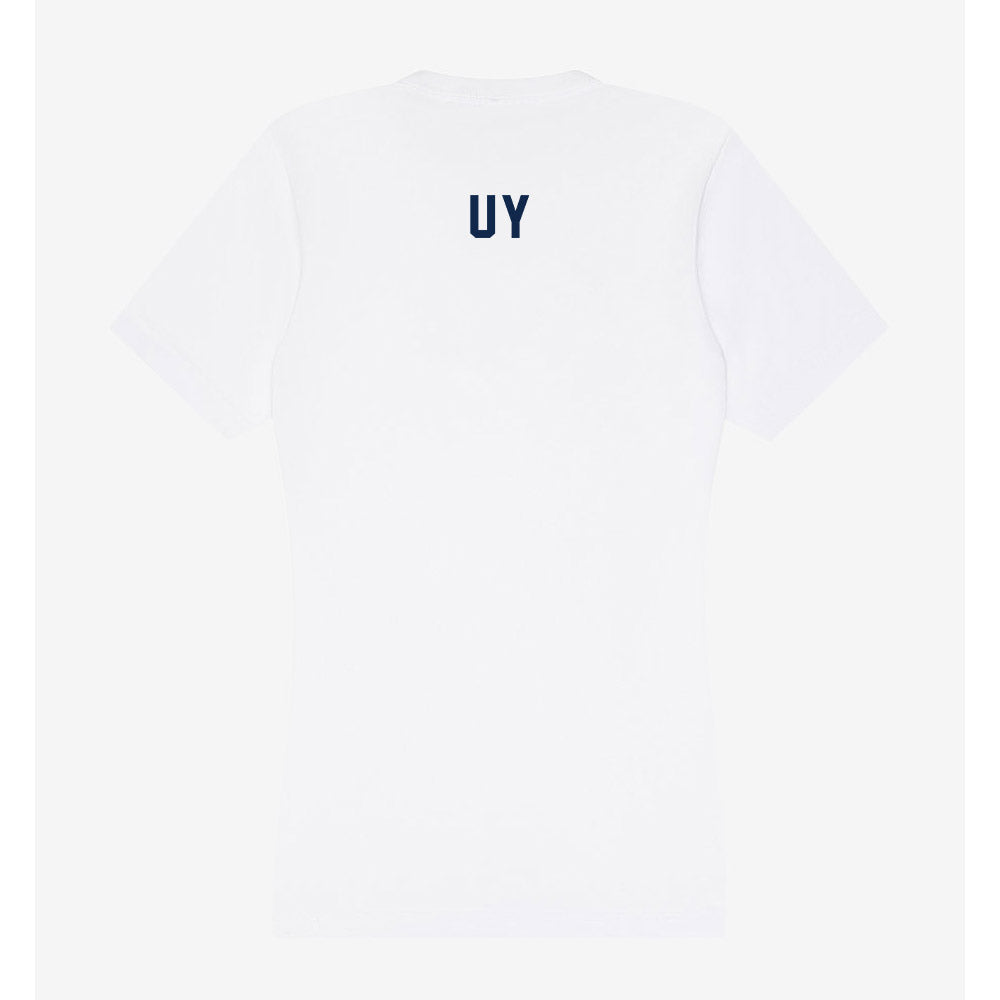 UCSD - NCAA Women's Rowing : Amanda Uy - Women's V-Neck T-Shirt-1