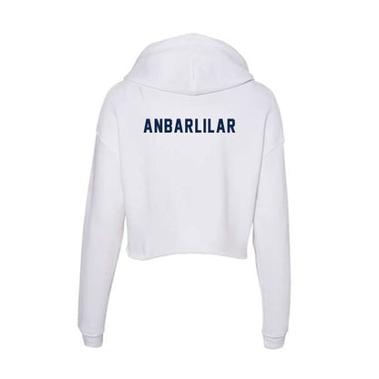 UCSD - NCAA Women's Fencing : Zehra Anbarlilar - Women's Crop Fleece Hoodie-1