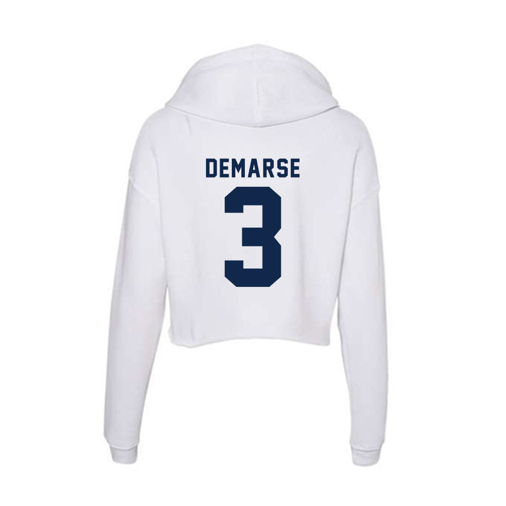 UCSD - NCAA Softball : Alexa DeMarse - Women's Crop Fleece Hoodie-1