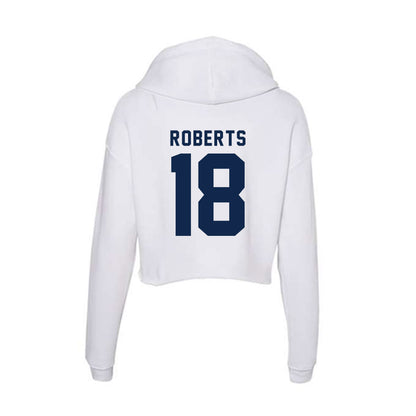 UCSD - NCAA Men's Water Polo : Nolan Roberts - Women's Crop Fleece Hoodie-1