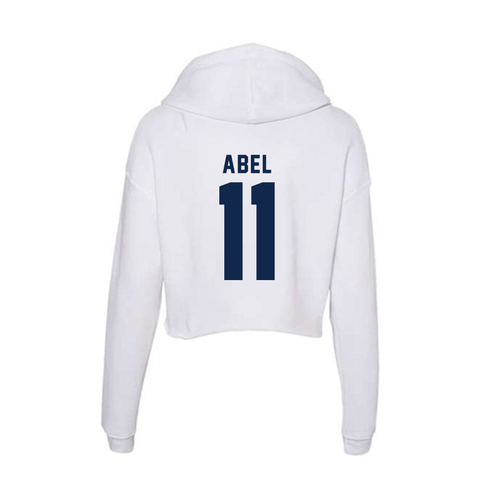 UCSD - NCAA Women's Soccer : Natalie Abel - Women's Crop Fleece Hoodie-1