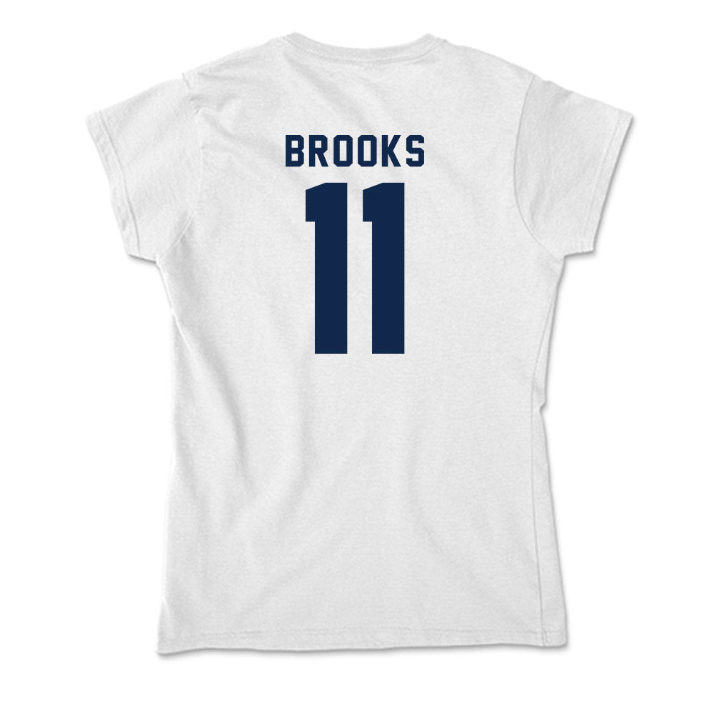 UCSD - NCAA Men's Basketball : Jasen Brooks - Soft Style Women’s T-Shirt-1