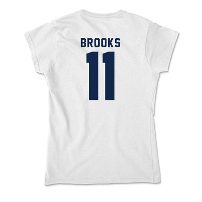 UCSD - NCAA Men's Basketball : Jasen Brooks - Soft Style Women’s T-Shirt-1