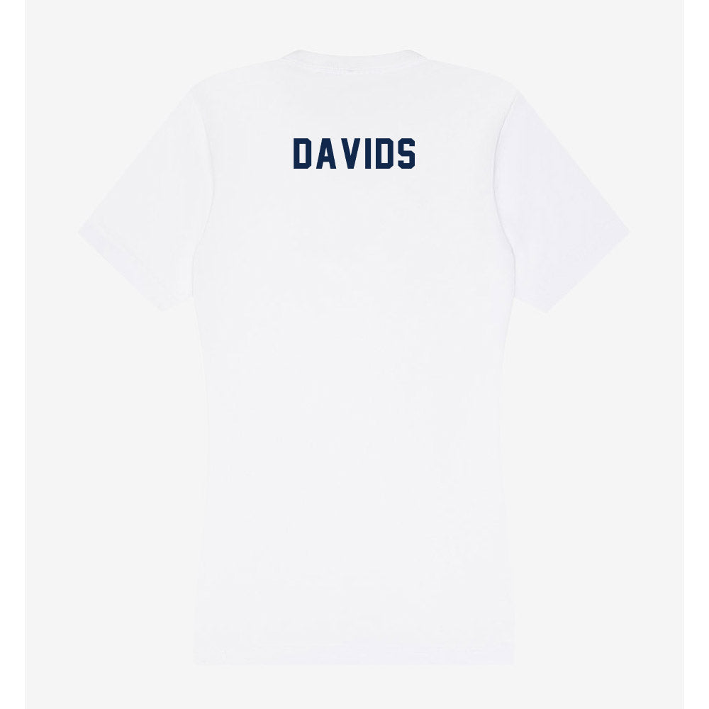 UCSD - NCAA Men's Rowing : Benjamin Davids - Women's V-Neck T-Shirt-1