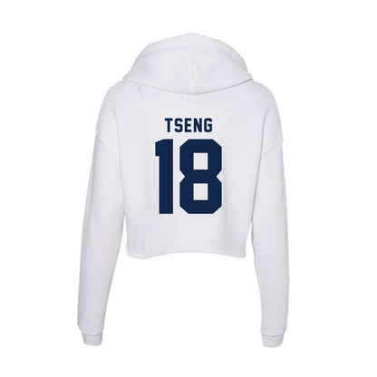 UCSD - NCAA Men's Golf : Nathan Tseng - Women's Crop Fleece Hoodie-1