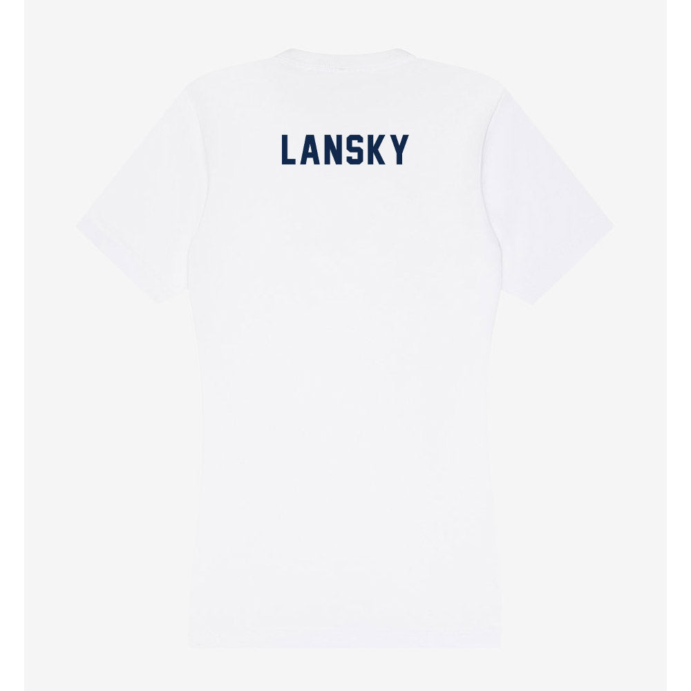 UCSD - NCAA Women's Tennis : Alisa Lansky - Women's V-Neck T-Shirt-1