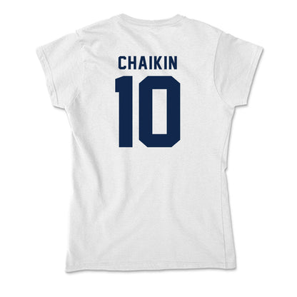 UCSD - NCAA Men's Basketball : Alex Chaikin - Soft Style Women’s T-Shirt-1
